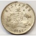 AUSTRALIA 1961 . SIXPENCE . ERROR . CLIPPED PLANCHET . BITTEN EDGE